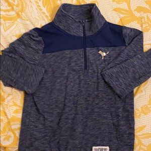 Half zip Victoria secret pink sweater